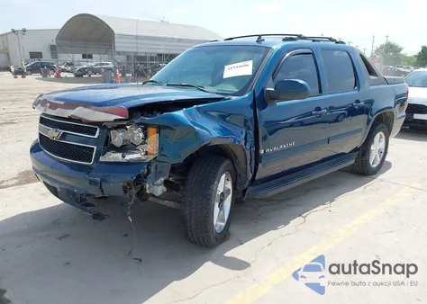 2007 Chevrolet Avalanche 1500 Lt from USA, damaged, VIN 3GNEC12037G219824
